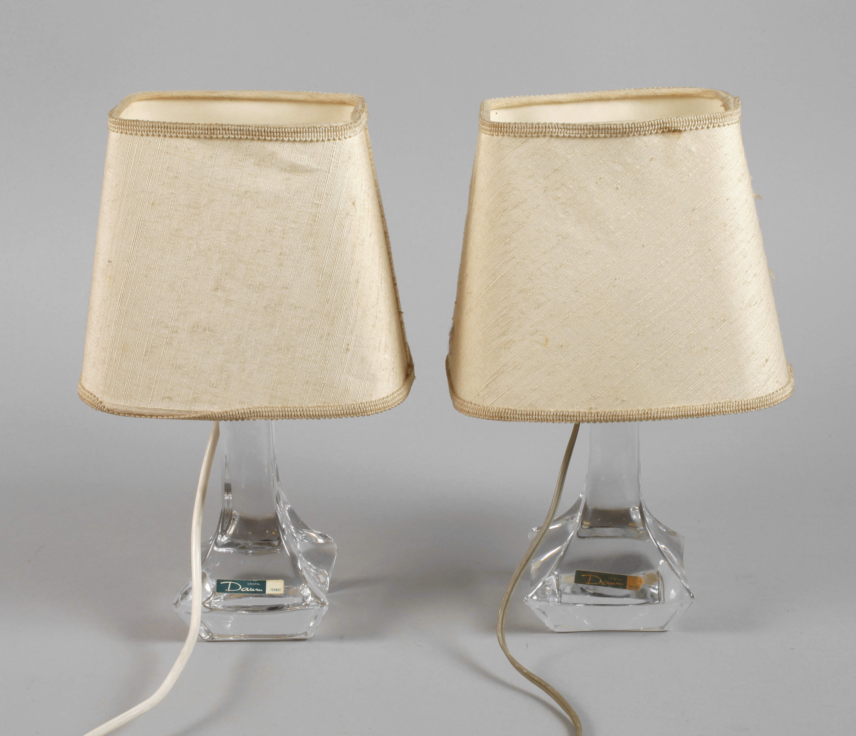 Paar Tischlampen Daum Nancy