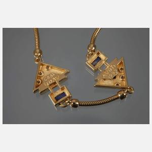 Armband mit Steinbesatz