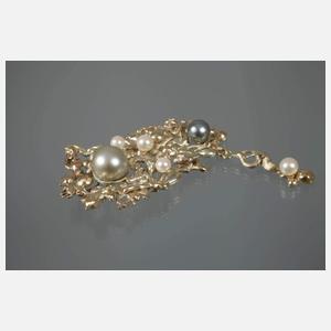 Ungewöhnlicher Designanhänger mit Perlen