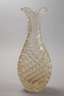 Murano Vase "incrociato oro" Seguso Vetri d'Arte