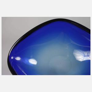 Murano Kobaltschale