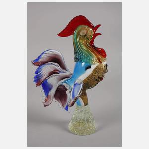 Murano Gallo colorato