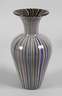 Murano Vase strisce multicolori