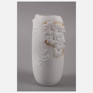 Konvolut Designvasen mit Reliefdekor