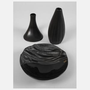 Rosenthal Konvolut "Porcelaine Noire"