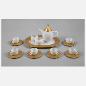 Rosenthal Mokkaservice "Zauberflöte Sarastro"