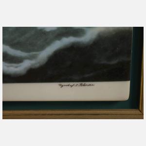 Kopenhagen Bildplatte Segelschiff