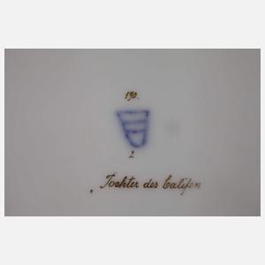 Wien Prunkteller "Tochter des Califen"