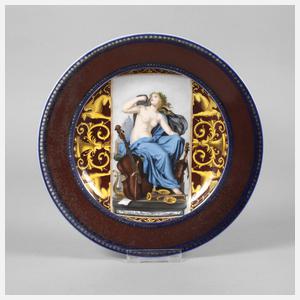 Prunkteller Allegorie der Musik