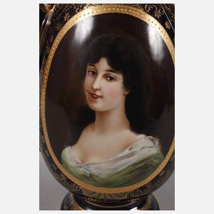 Große Potpourrivase im Alt-Wiener Stil