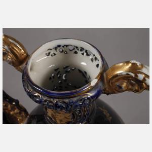 Große Potpourrivase im Alt-Wiener Stil