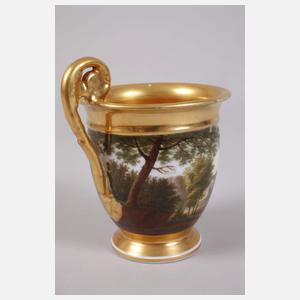 Große Ansichtentasse Wäscherinnen am Viadukt