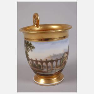 Große Ansichtentasse Wäscherinnen am Viadukt