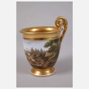 Große Ansichtentasse Wäscherinnen am Viadukt