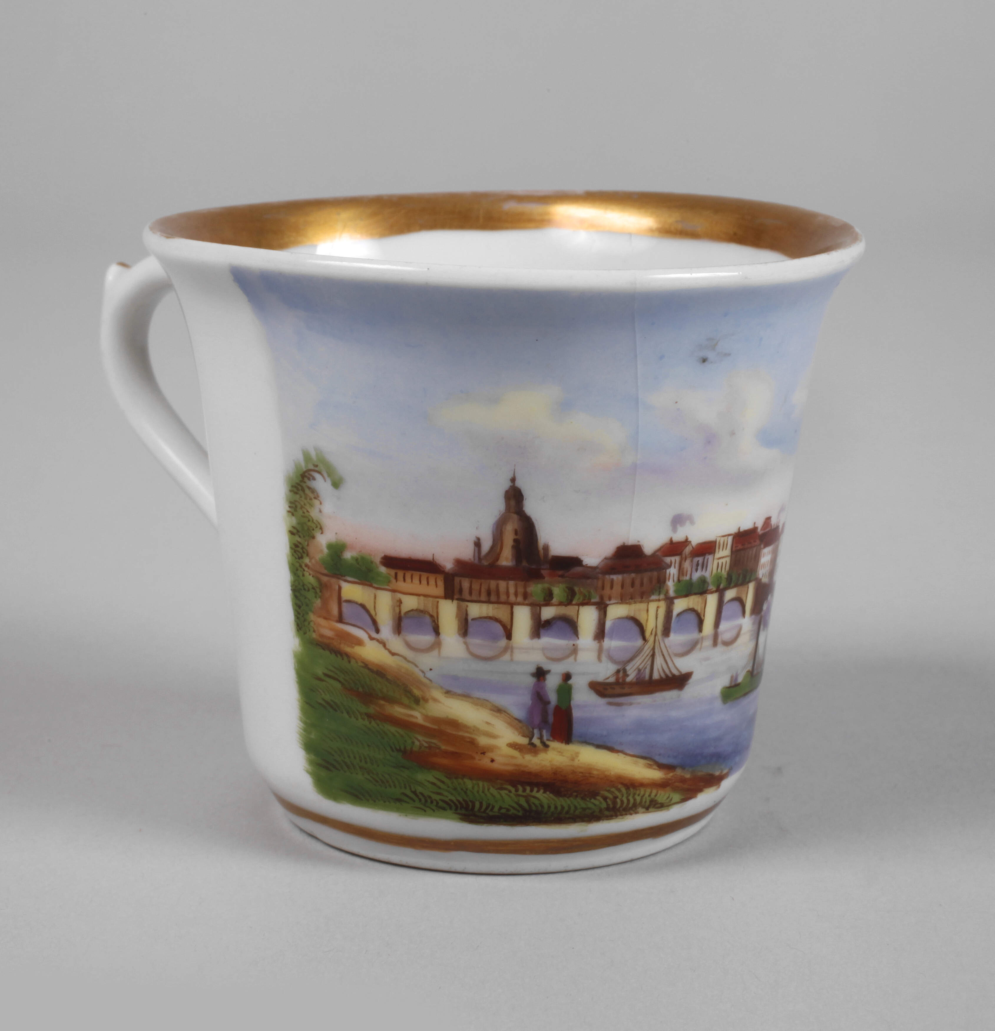 KPM Berlin Ansichtentasse Dresden