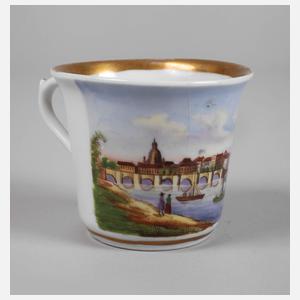 KPM Berlin Ansichtentasse Dresden