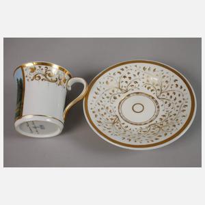 KPM Berlin Ansichtentasse Park Ebersdorf