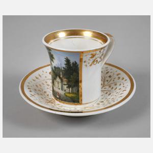 KPM Berlin Ansichtentasse Park Ebersdorf