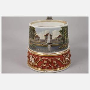 Nymphenburg Ansichtenkrug Bayerische Schlösser