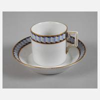 KPM Berlin Sammeltasse mit Untertasse Empire111