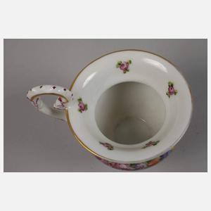 Sammeltasse Blumenmalerei