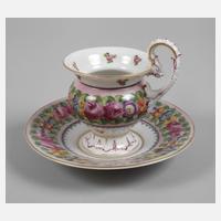 Sammeltasse Blumenmalerei111