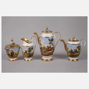 Kaffeeservice Landschaftsmalerei