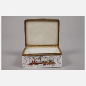 Tabatiere Landschaftsmalerei