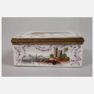 Tabatiere Landschaftsmalerei