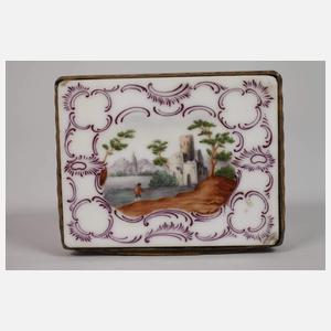 Tabatiere Landschaftsmalerei