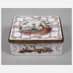 Tabatiere Landschaftsmalerei