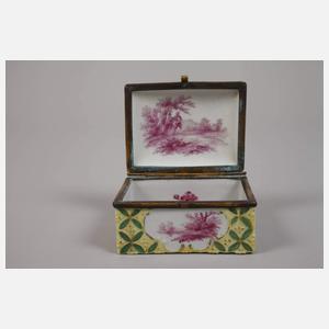 Tabatiere Purpurmalerei