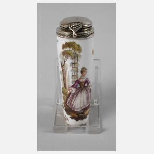 Porzellanetui Watteaumalerei