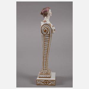 Frankreich Herme mit Frauenkopf