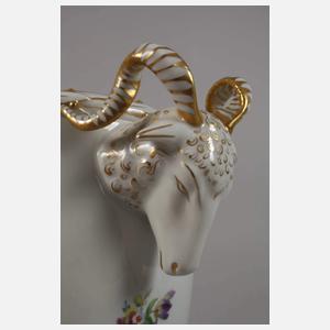 Fürstenberg große Deckelvase