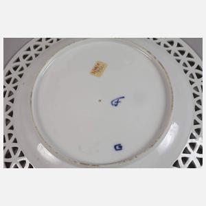 Fürstenberg Durchbruchteller Kakiemondekor