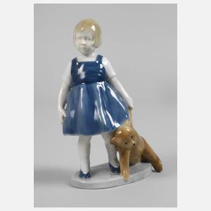 Heubach Lichte "Mädchen mit Teddy"
