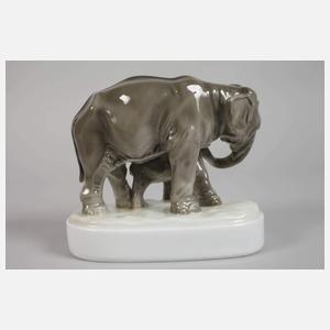 Hutschenreuther "Elefantengruppe"