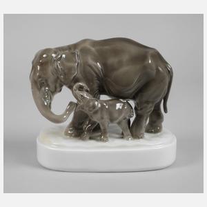 Hutschenreuther "Elefantengruppe"