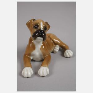 Hutschenreuther Miniatur "Junger Boxer"