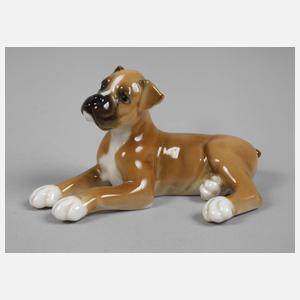 Hutschenreuther Miniatur "Junger Boxer"