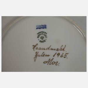 Kopenhagen sechs Wappenteller "Unity and Faith"