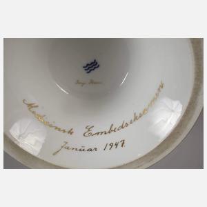 Kopenhagen Deckelvase "Romeo und Julia"