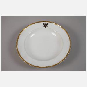 Korniloff St. Petersburg Suppenteller Wappendekor