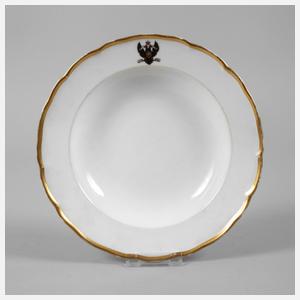 Korniloff St. Petersburg Suppenteller Wappendekor
