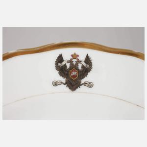 Korniloff St. Petersburg Suppenteller Wappendekor