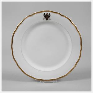 Korniloff St. Petersburg Suppenteller Wappendekor