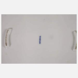 KPM Berlin Korbschale mit Vogelmotiv