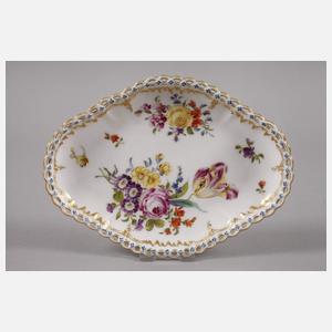 KPM Berlin kleine Dose und Schale Hausmalerei