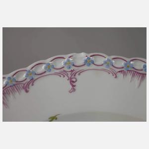 KPM Berlin vier Speiseteller "Königsglatt"